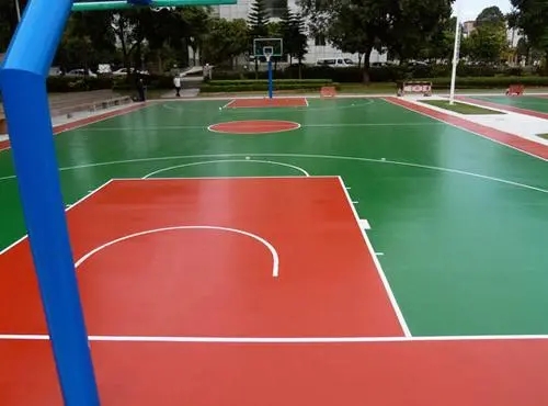 威海球场地面翻新,裂缝修重要性